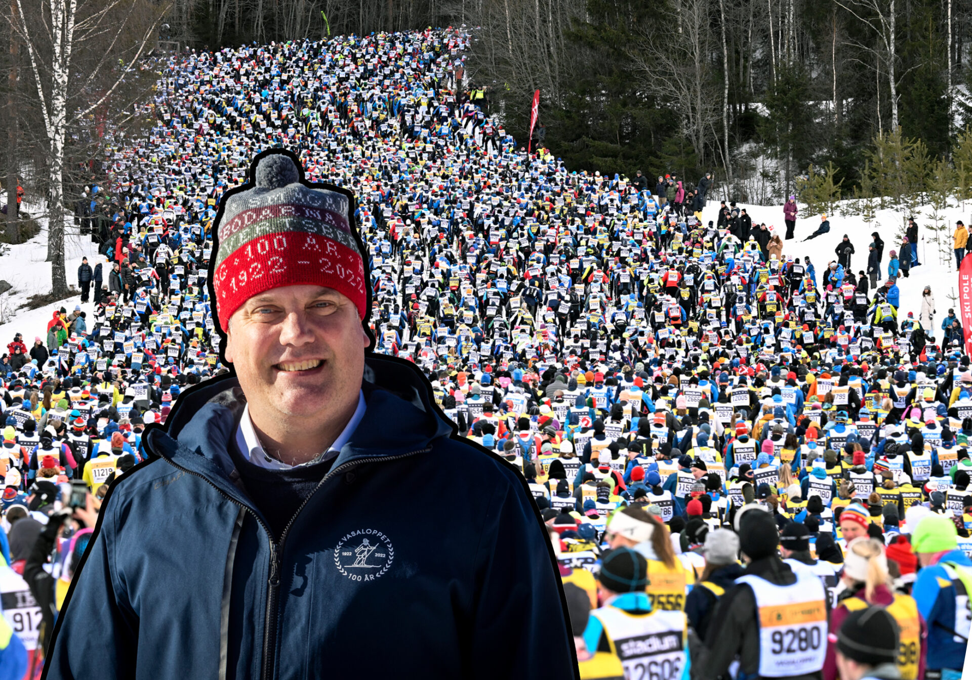 Johan Eriksson vd Vasaloppet. FOTO: Henrik Hansson.